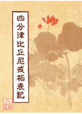 四分律比丘尼戒相表記 C003 有黃斑